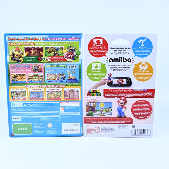 Mario Party 10 + Mario Amiibo - Nintendo Wii U Game - PAL - FREE POST!