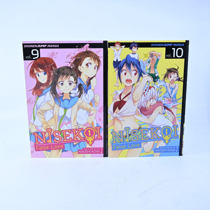 Nisekoi: False Love - Volumes 1-10 - Naoshi Komi - Shonen Jump - Manga