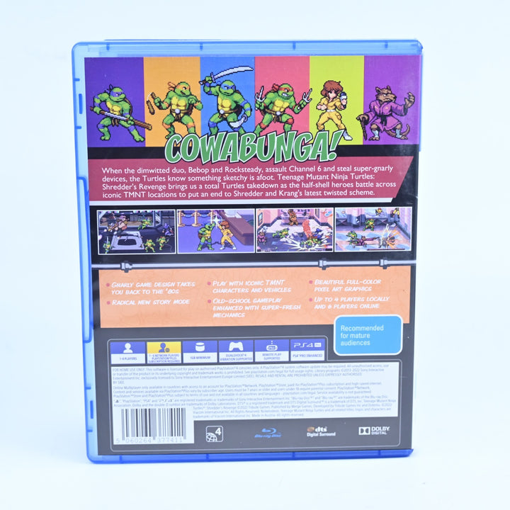 Teenage Mutant Ninja Turtles: Shredder's Revenge - Sony Playstation 4 / PS4 Game