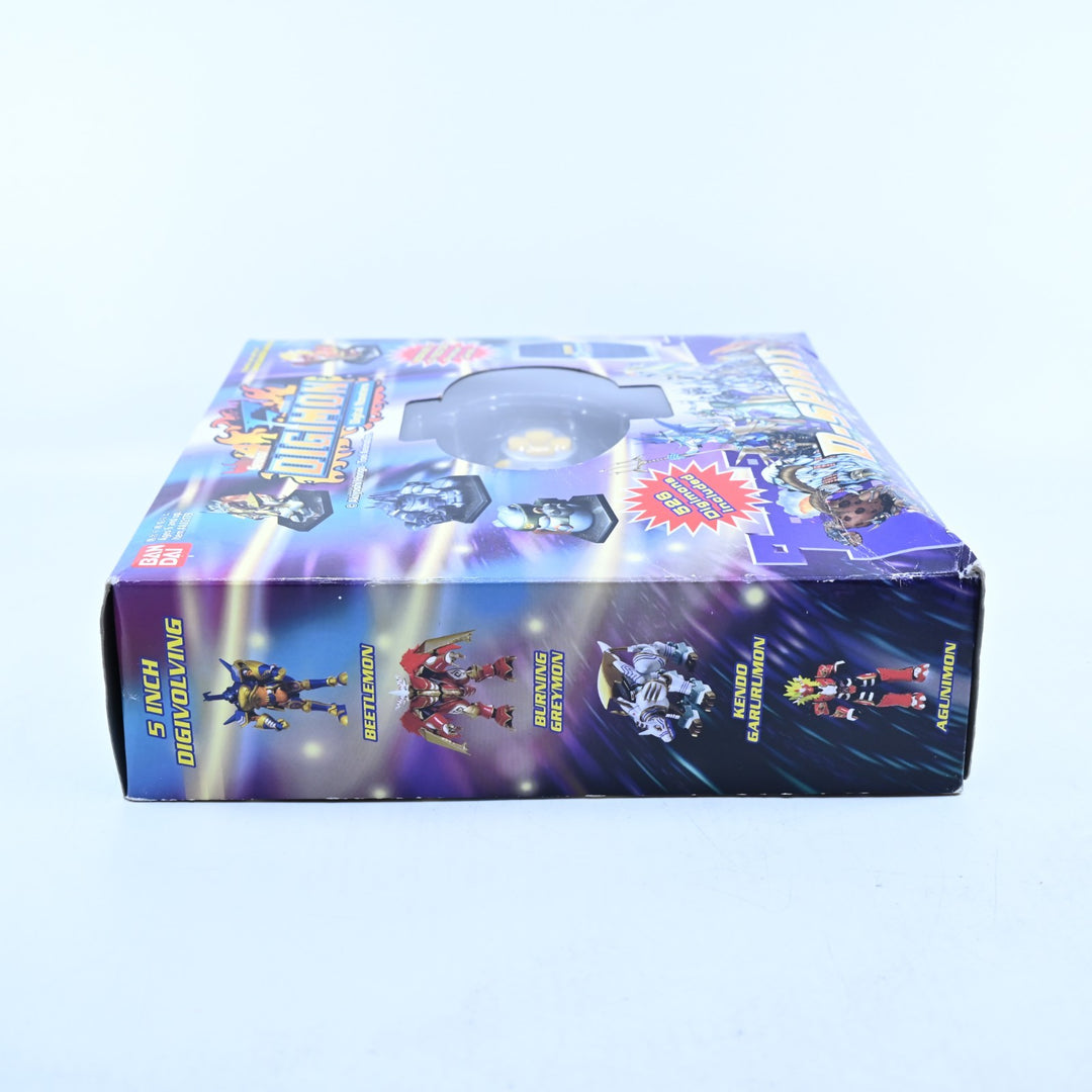 UNUSED! Silver/Blue - Digimon D-Spirit V1 - Boxed Digimon Console - Bandai