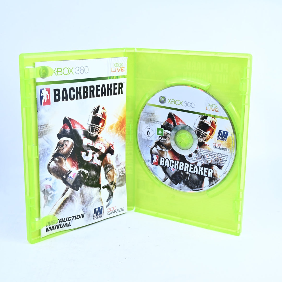 Backbreaker - Xbox 360 Game + Manual - PAL - MINT DISC!