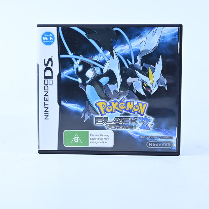 Pokemon Black Version 2 - Nintendo DS Game - PAL + Manual - FREE POST!