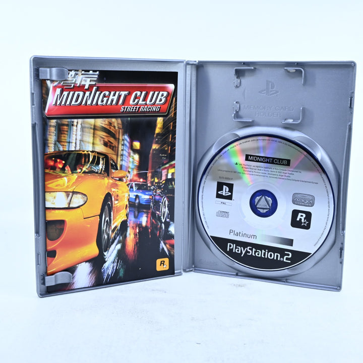 Midnight Club - Sony Playstation 2 / PS2 Game + Manual - PAL - MINT DISC!