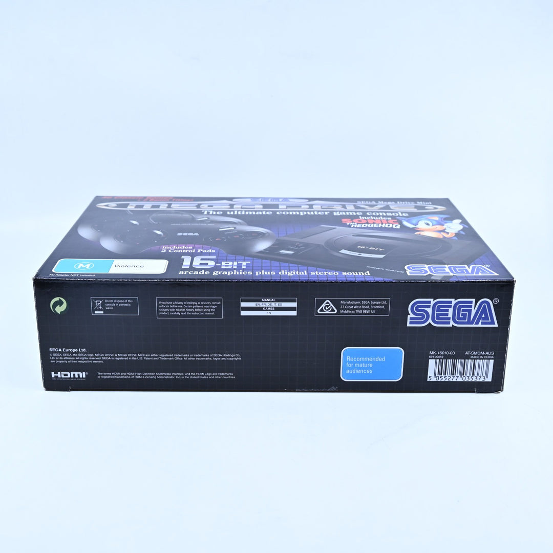 UNUSED! Mega Drive Mini - Sega Mega Drive Boxed Console - PAL - FREE POST!