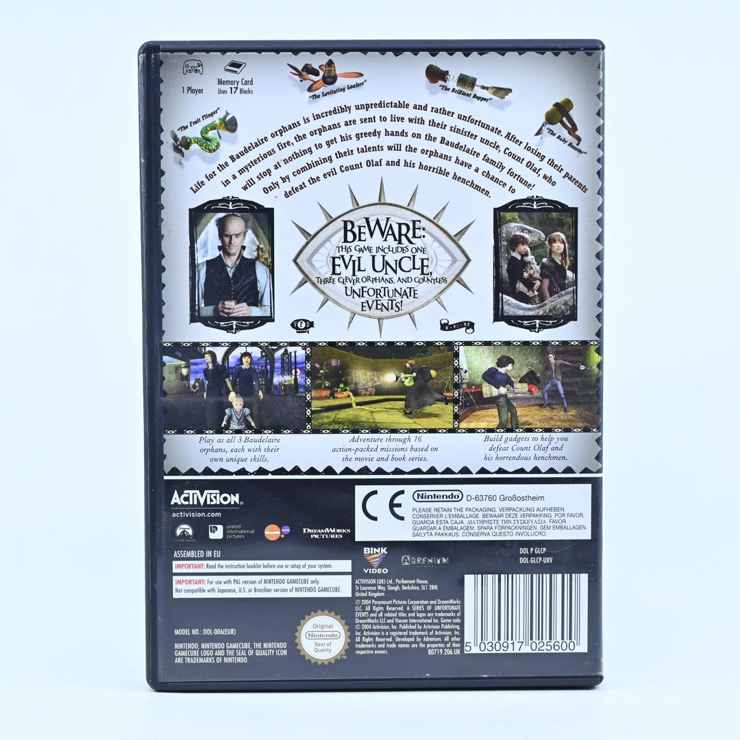 Lemony Snicket's: A Series of Unfortunate Events - Nintendo Gamecube Game
