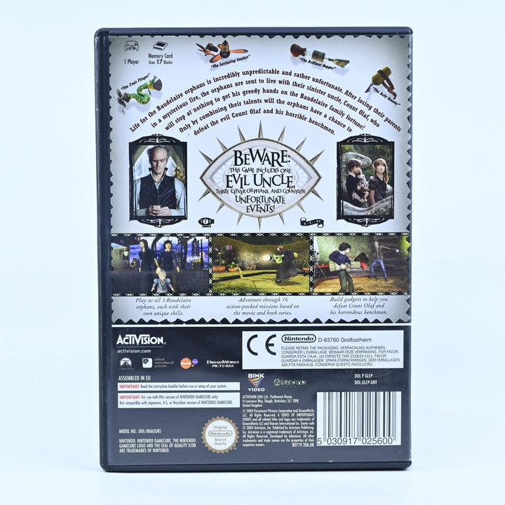 Lemony Snicket's: A Series of Unfortunate Events - Nintendo Gamecube Game