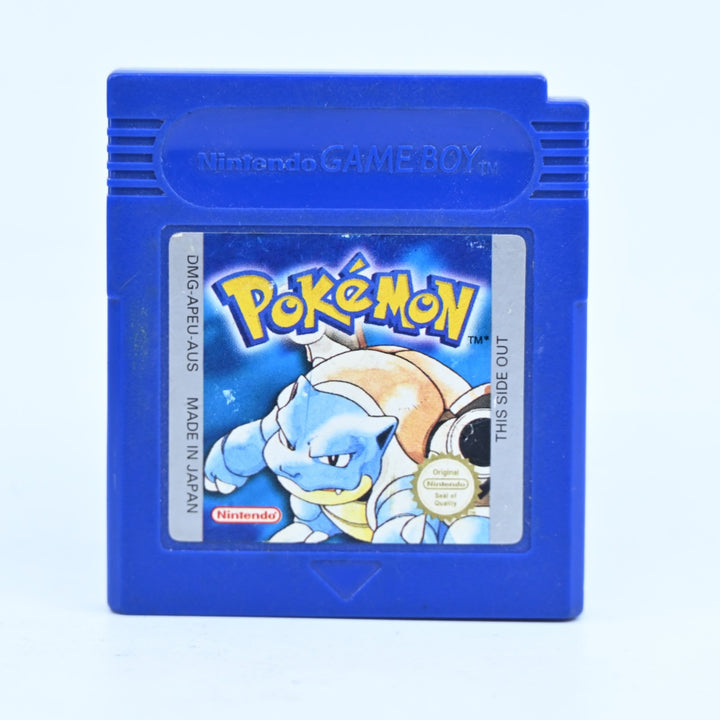 Pokemon Blue Version - Nintendo Gameboy Game - AUS PAL - NEW SAVE BATTERY!