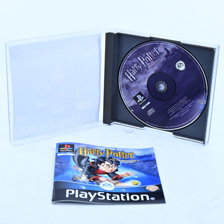 Harry Potter and the Philosopher's Stone - Playstation 1 / PS1 Game + Manual