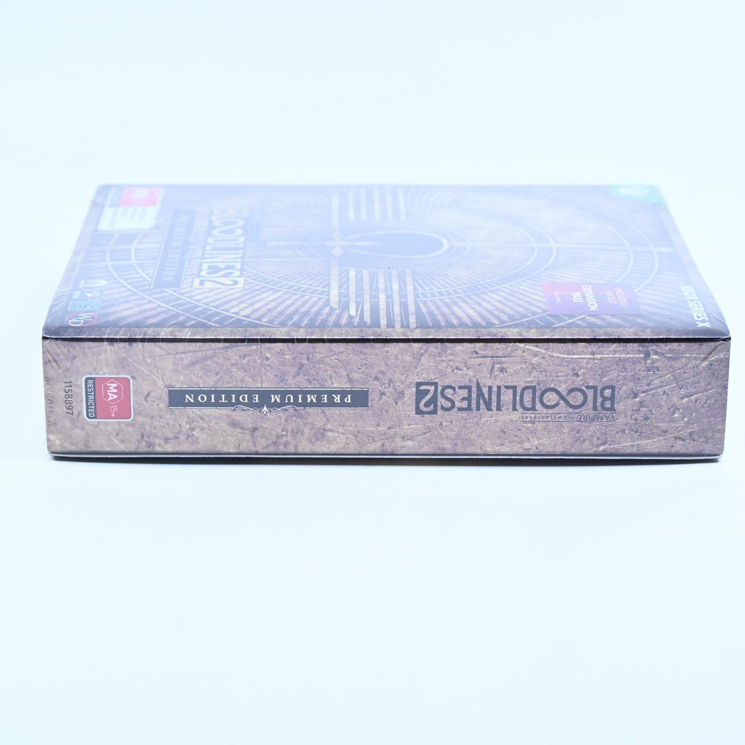 SEALED! Vampire: The Masquerade Bloodlines 2 - Premium Edition - Series X Game