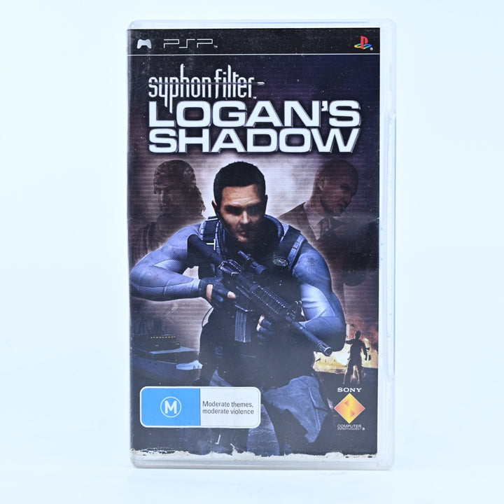 Syphon Filter: Logan's Shadow - Sony PSP Game - No Manual - FREE POST!
