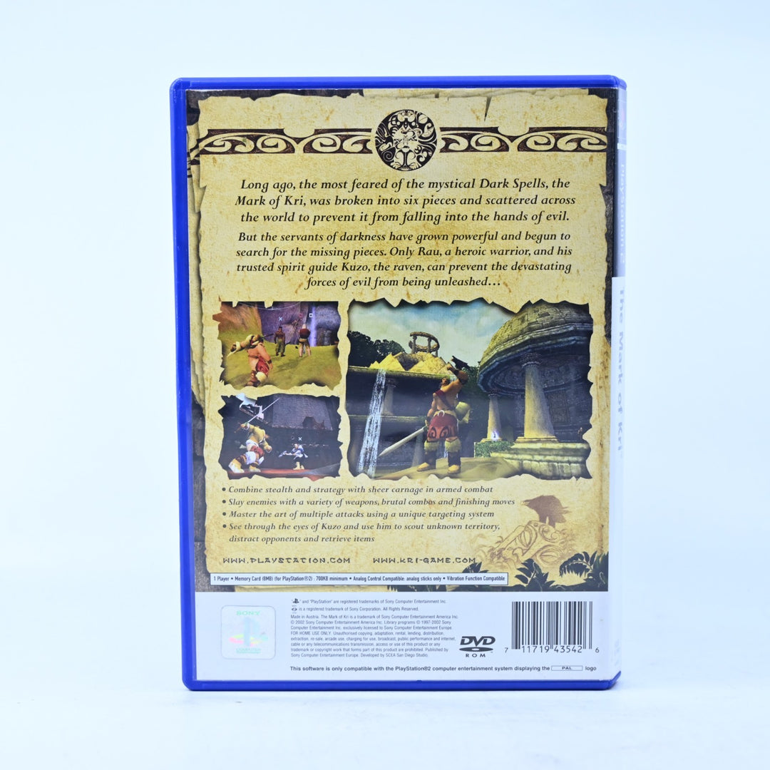 The Mark of Kri - Sony Playstation 2 / PS2 Game + Manual - PAL