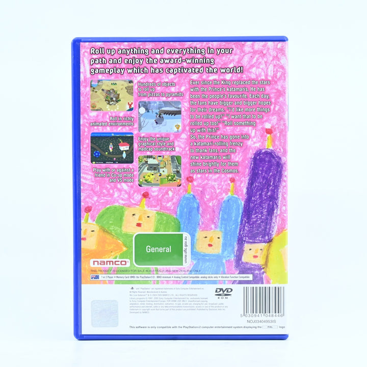 LIKE NEW! We Love Katamari - Sony Playstation 2 / PS2 Game + Manual - PAL