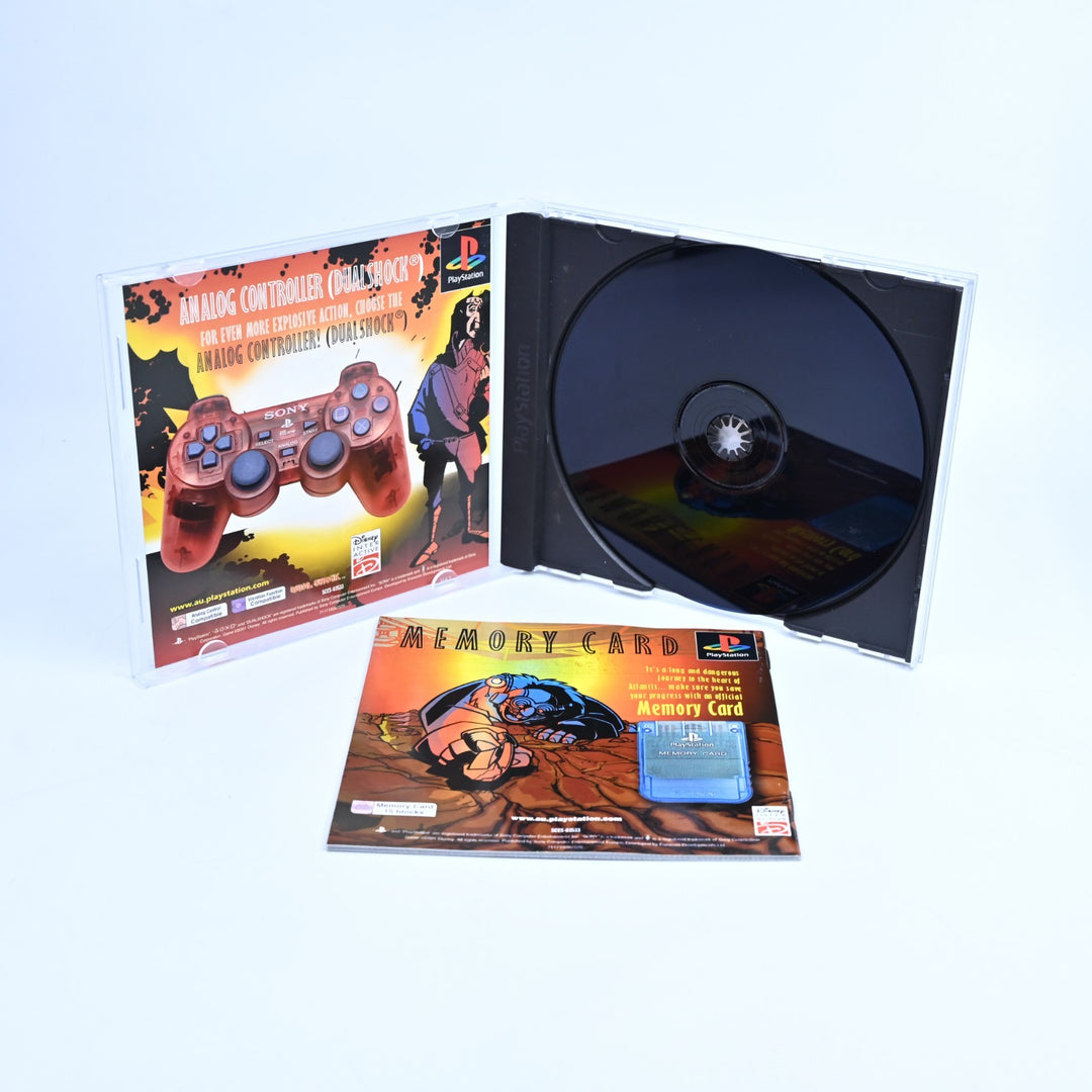 Disney's Atlantis: The Lost Empire - PS1 Game + Manual - PAL