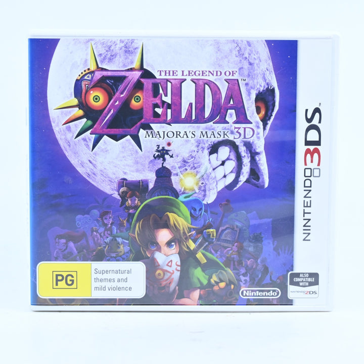 The Legend of Zelda: Majora's Mask 3D - Nintendo 3DS Game - PAL + Manual
