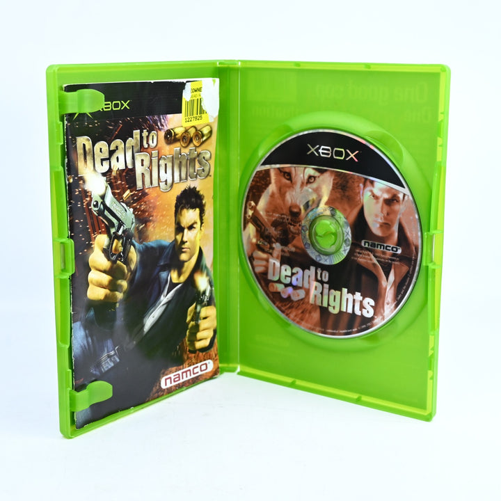 Dead to Rights - Original Xbox Game + Manual - PAL - MINT DISC!