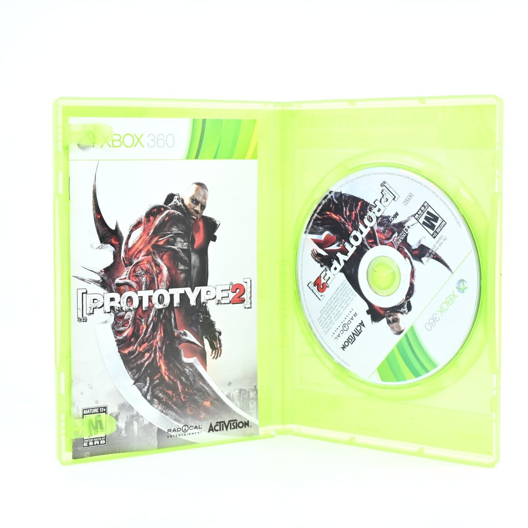 Prototype 2 - Xbox 360 Game + Manual - NTSC - MINT DISC!