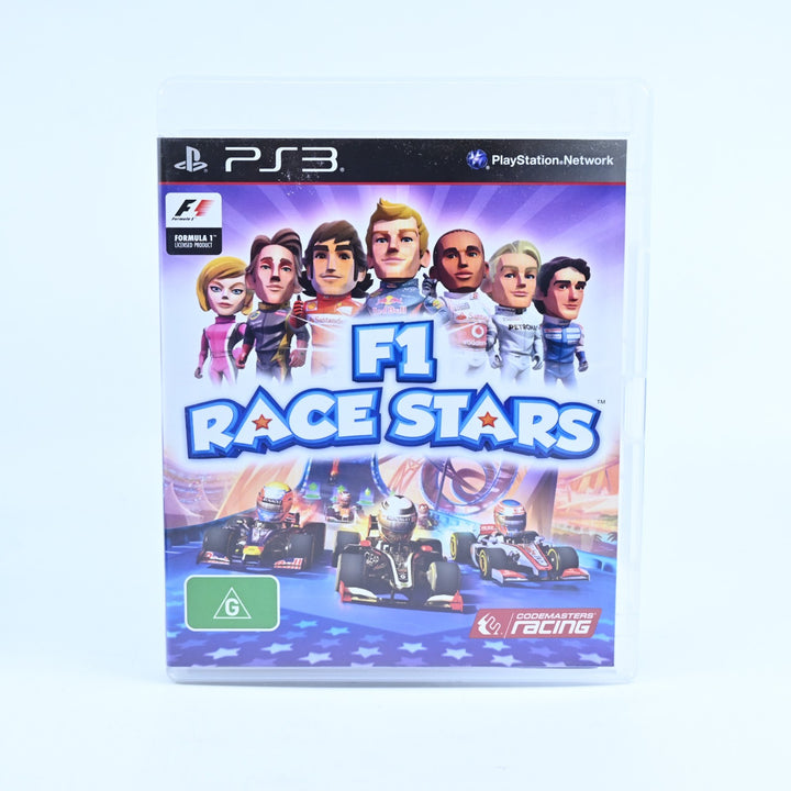 F1 Race Stars - Sony Playstation 3 / PS3 Game + Manual - MINT DISC!