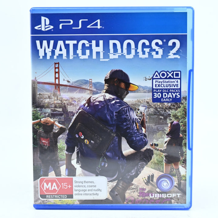 Watch Dogs 2 - Sony Playstation 4 / PS4 Game - FREE POST!