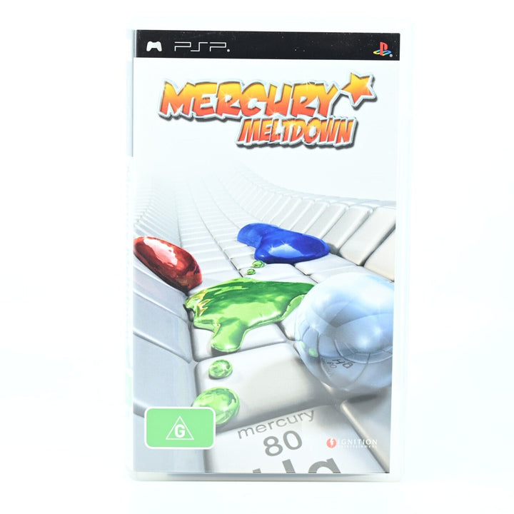 Mercury Meltdown - Sony PSP Game + Manual - FREE POST!