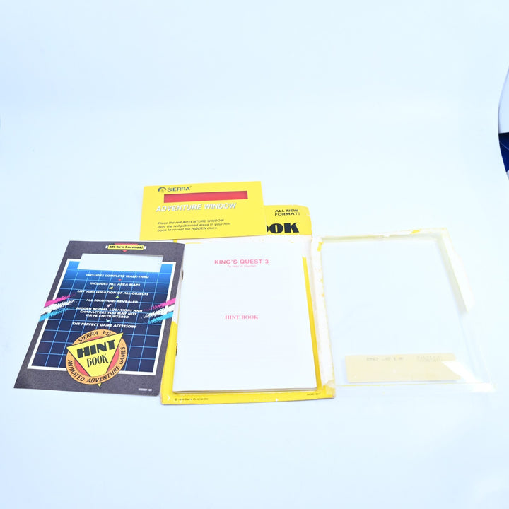 Kings Quest III: To Heir is Human - Sierra Hint Book With Decoder - Game Guide