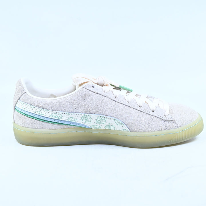 UNUSED! Animal Crossing: New Horizons - Puma Suede Whisper White Mens US7.5 Shoe