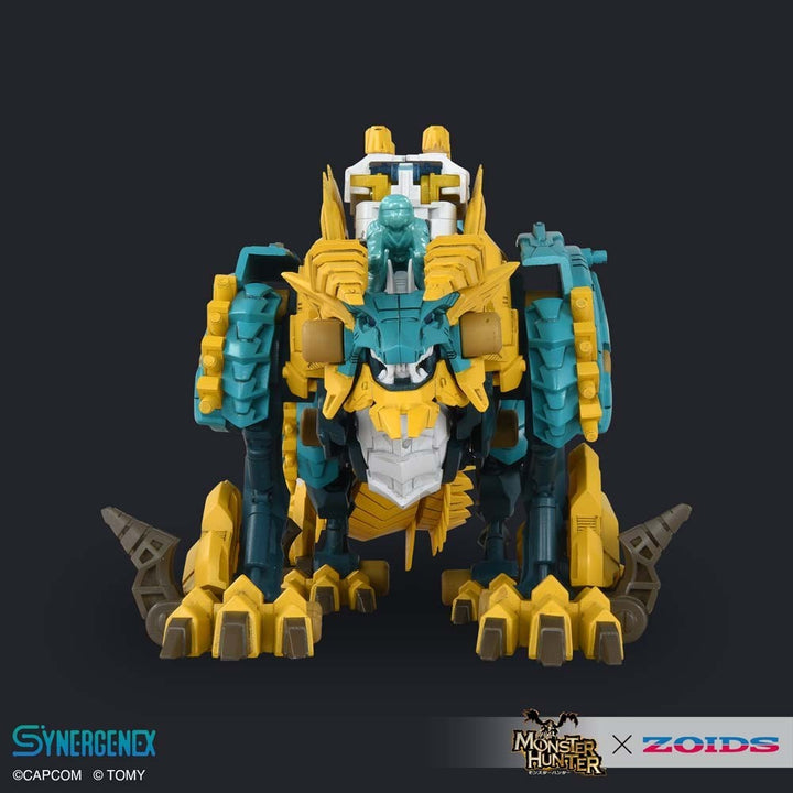 Pre-Order - SYNERGENEX ZOIDS-X-MONSTER HUNTER WILD LIGER-x-ZINOGRE  Model Kit