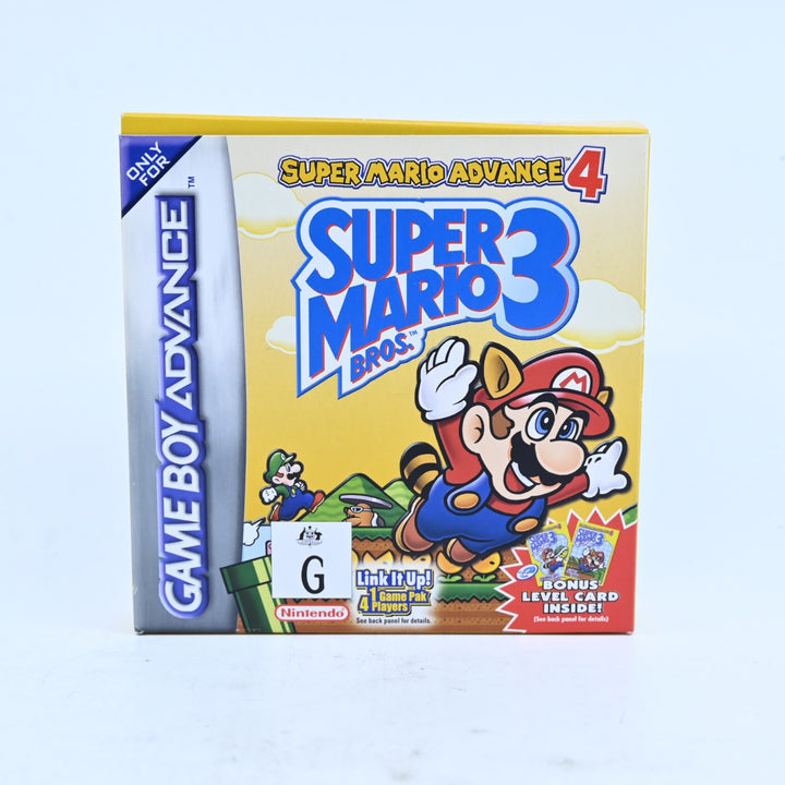 Super Mario Advance 4: Super Mario Bros. 3 - GBA Game + Cards - PAL - FREE POST!