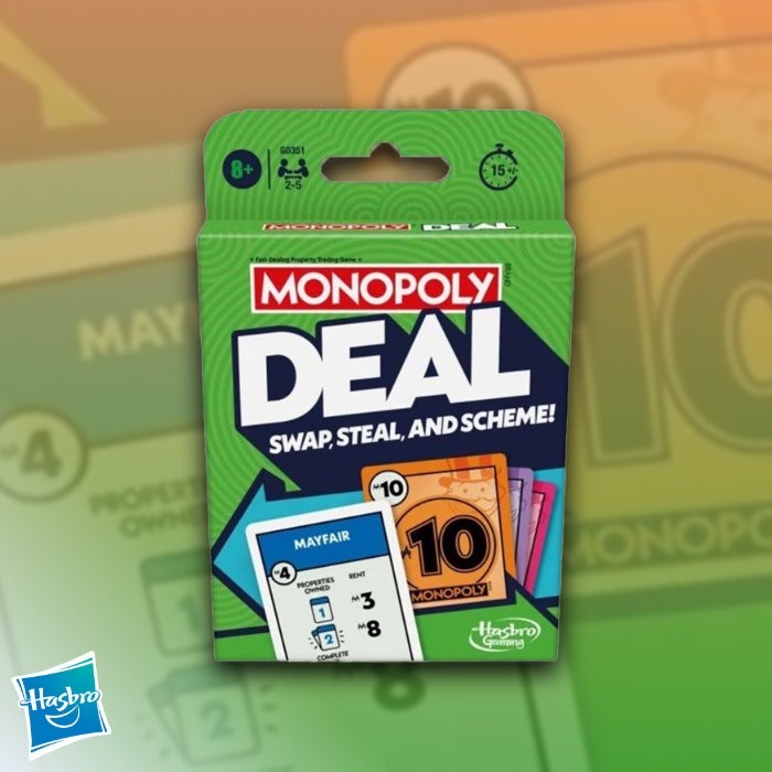Monopoly Deal - Card Game - Table Top Game