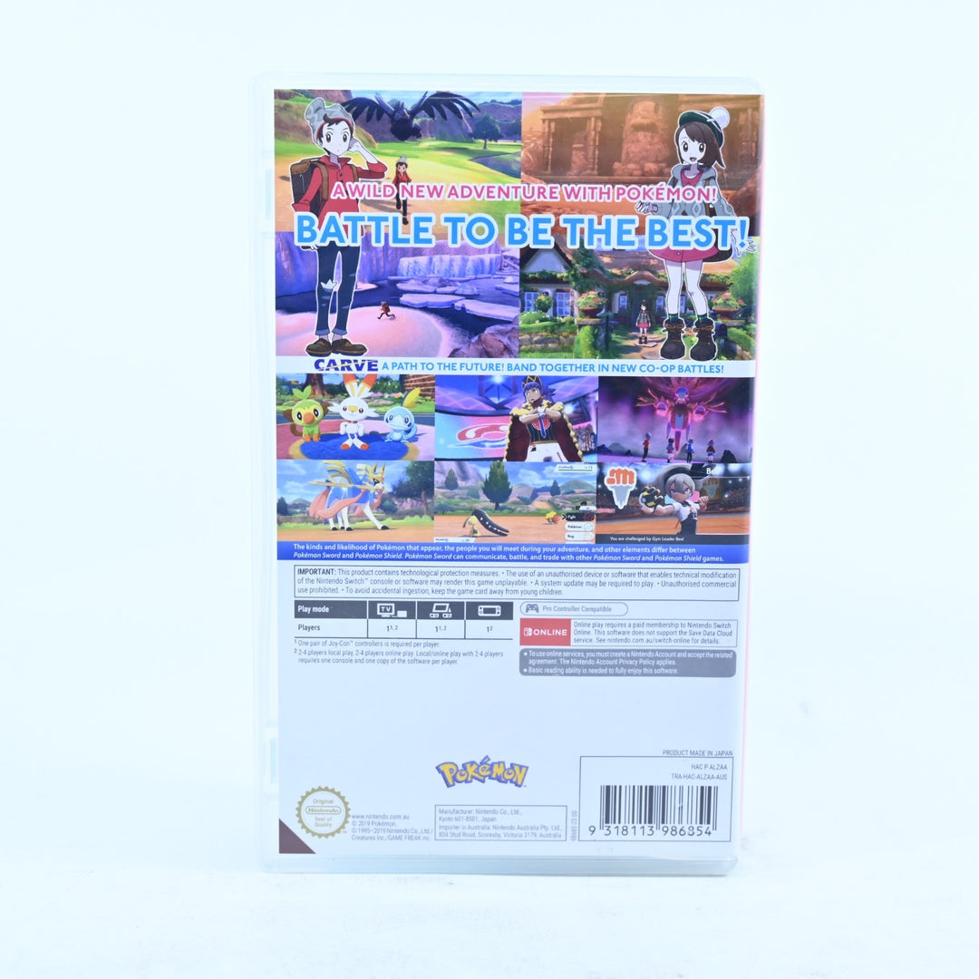 Pokemon Sword - Nintendo Switch Game - FREE POST!