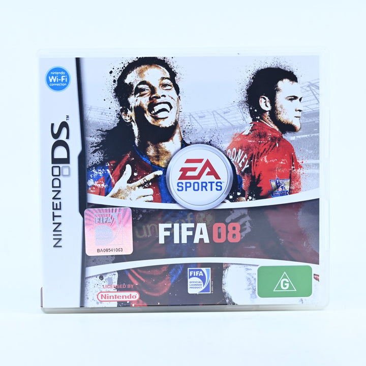 FIFA 08 - Nintendo DS Game - PAL + Manual - FREE POST!