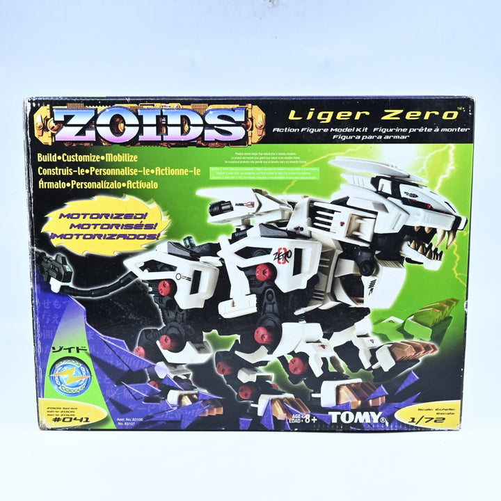 Liger Zero #041 2001 Zoids - Motorized Kit - 1:72 Lion Type - Toy