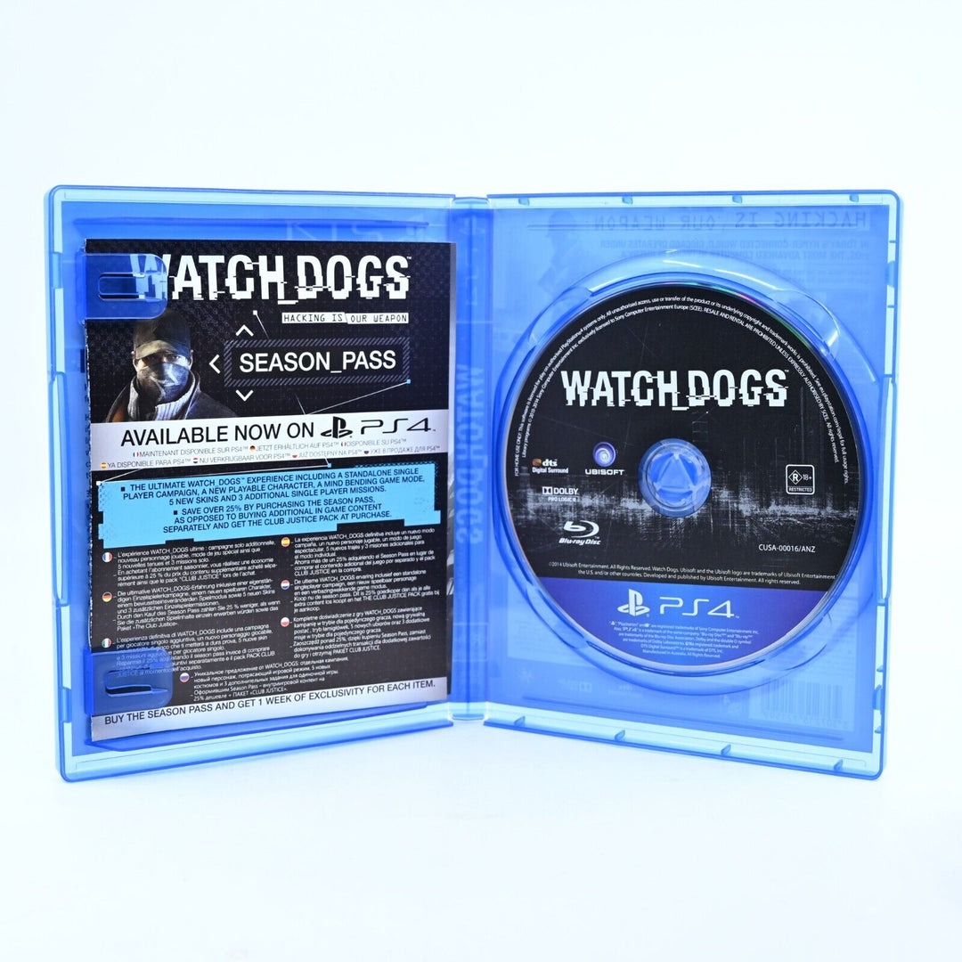 Watch Dogs: ANZ Special Edition - Sony Playstation 4 / PS4 Game - FREE POST!