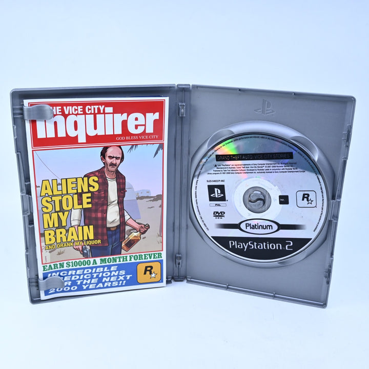 Grand Theft Auto: Vice City Stories - Playstation 2 / PS2 Game + Manual - No Map