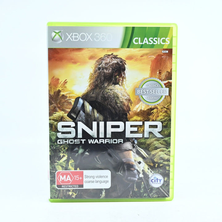 Sniper: Ghost Warrior - Xbox 360 Game + Manual - PAL - MINT DISC!