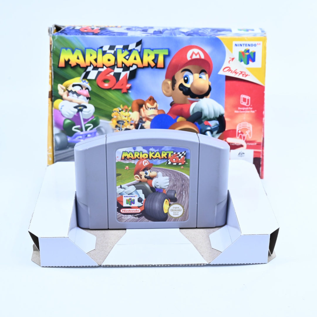 Mario Kart 64 - N64 / Nintendo 64 Boxed Game - PAL - FREE POST!