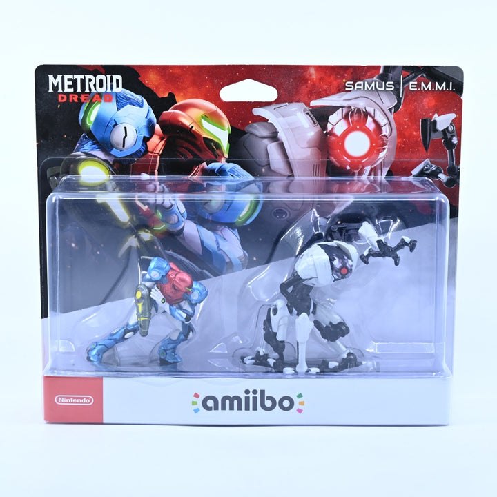 SEALED! Samus & E.M.M.I. Amiibo - Metroid Dread - Toy