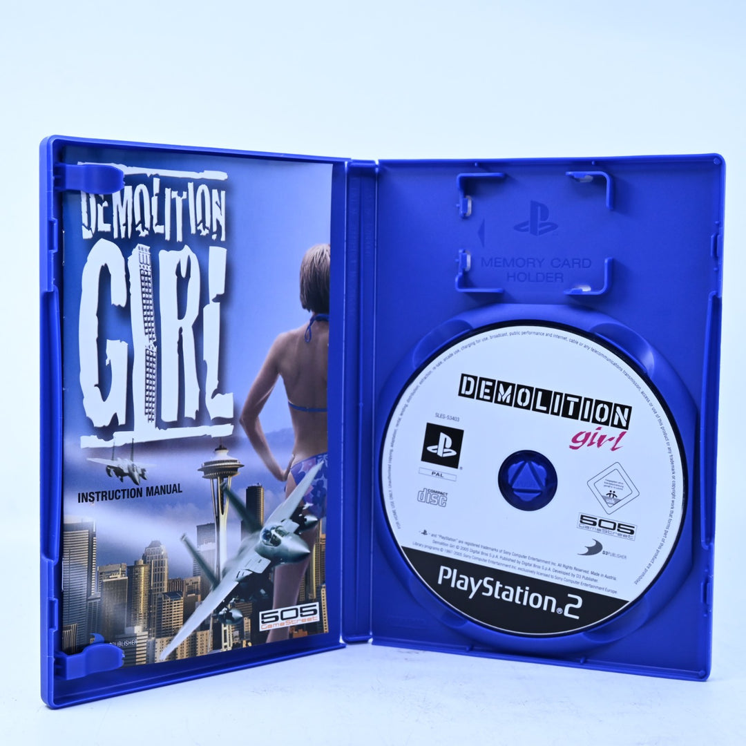 Demolition Girl - READ DESCRIPTION - Sony Playstation 2 / PS2 Game + Manual PAL