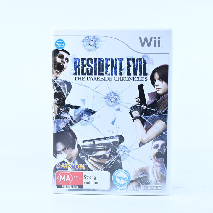 Resident Evil: The Darkside Chronicles - Nintendo Wii Game + Manual