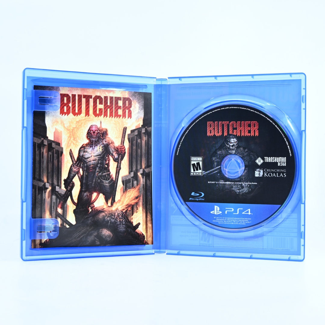 AS NEW! Butcher - Sony Playstation 4 / PS4 Game - MINT DISC - FREE POST!
