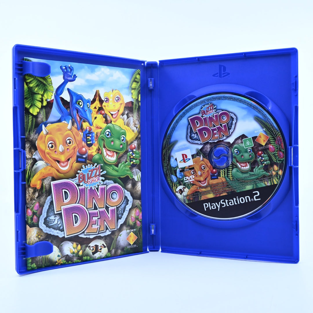 Buzz! Junior Dino Den - Sony Playstation 2 / PS2 Game + Manual - PAL