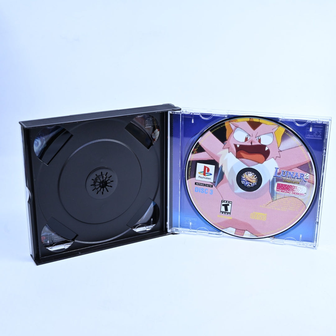 Lunar 2: Eternal Blue - Complete - PS1 Game + Manual - No Pendant or Soundtrack