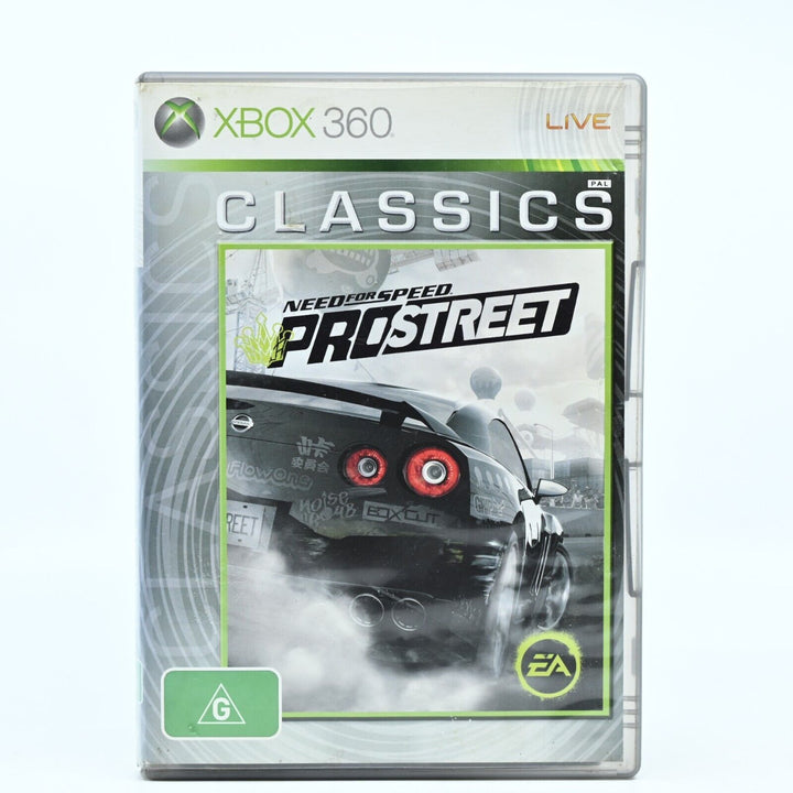 Need For Speed: Pro Street - Xbox 360 Game + Manual - PAL - MINT DISC!