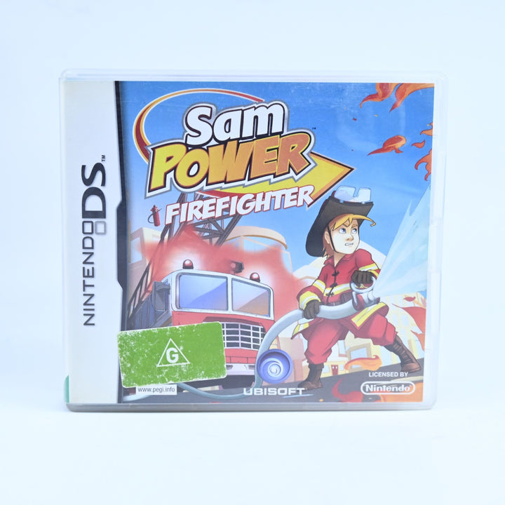 Sam Power Firefighter - Nintendo DS Game - PAL + Manual - FREE POST!
