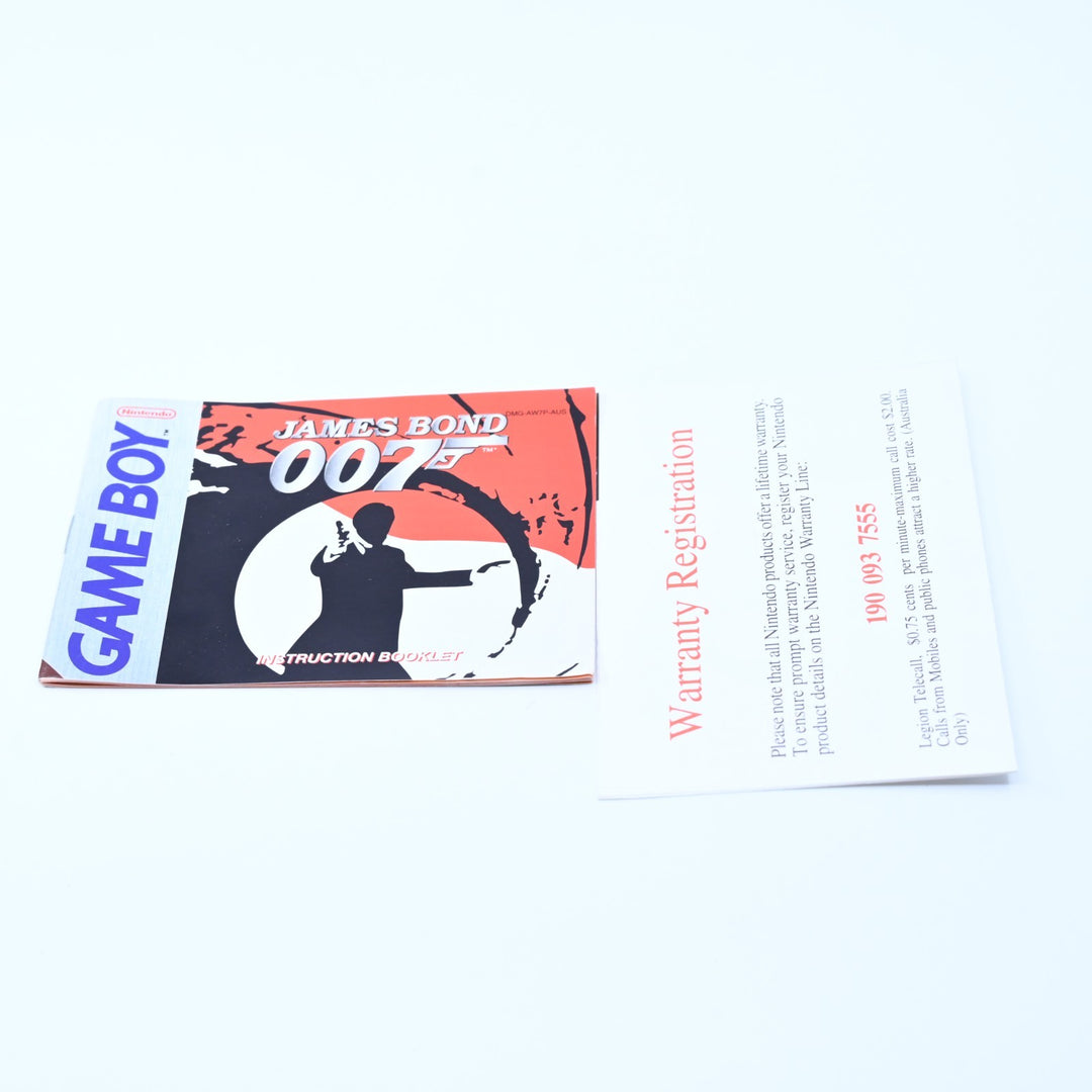 James Bond 007 - Nintendo Gameboy Boxed Game - PAL - FREE POST!