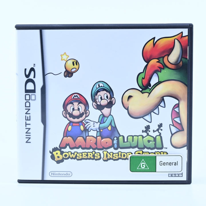 Mario & Luigi: Bowser's Inside Story - Nintendo DS Game - PAL + Manual