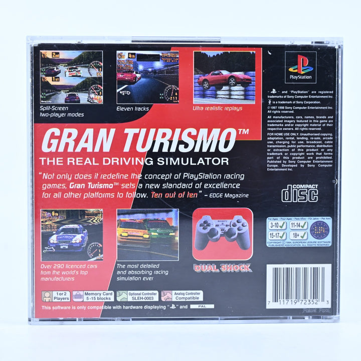 Gran Turismo - Sony Playstation 1 / PS1 Game + Manual - PAL