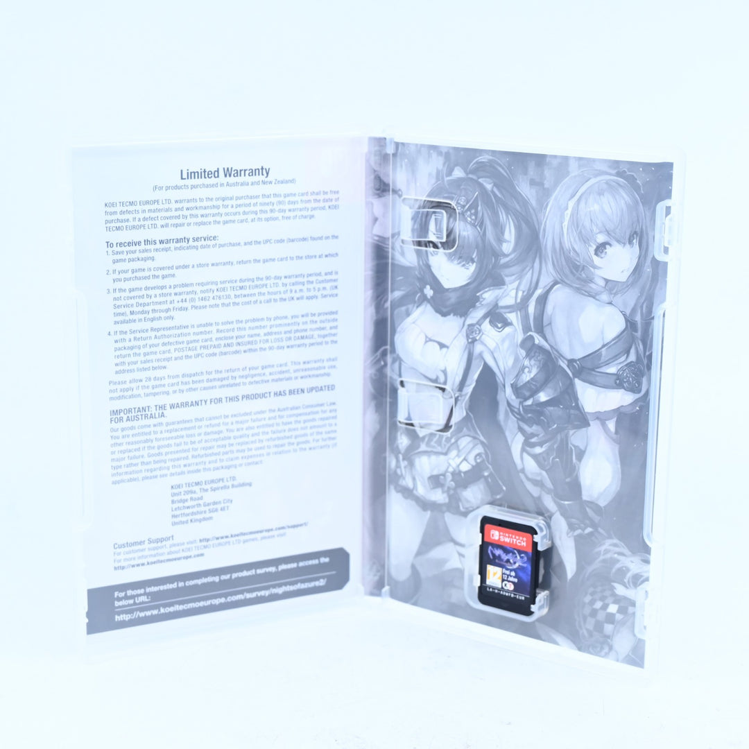 Nights of Azure 2: Bride of the New Moon - Nintendo Switch Game - FREE POST!