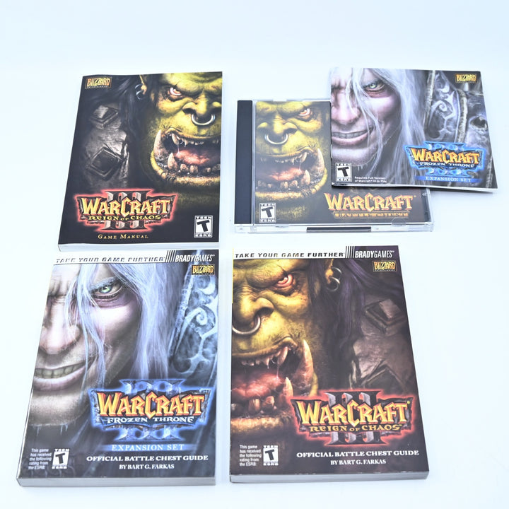 WarCraft III 3 Battle Chest + Manuals - PC / Other Game, Other Game - FREE POST!