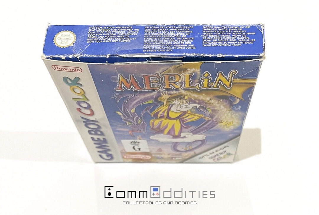 Merlin - Nintendo Gameboy Boxed Game - PAL - FREE POST!