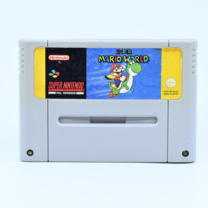 Super Mario World - Super Nintendo / SNES Game - PAL - FREE POST!